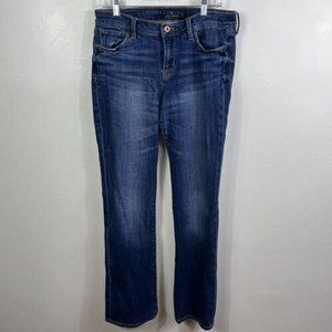 Lucky Brand Womens Brooke Boot Dark Wash Jeans Size 10/30R Denim Stretch
